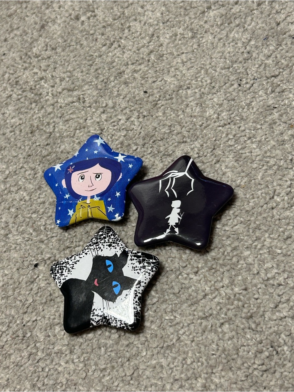 Star-Shaped Kids Toy Set - Blue, Black, White